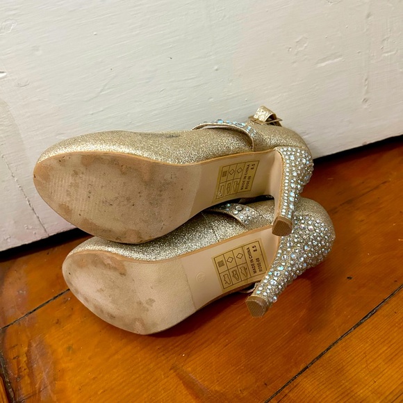 Rhinestone heels - Picture 2 of 2